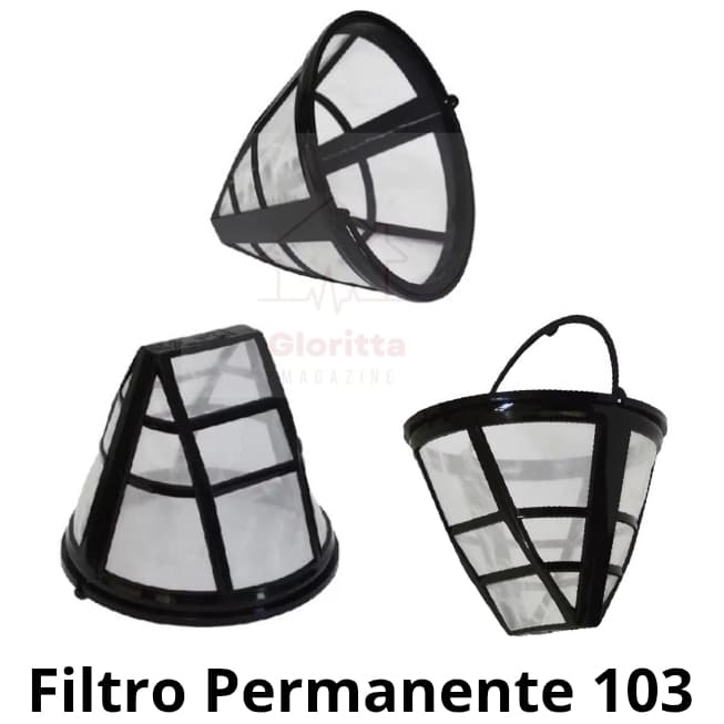 Filtro Permanente 103 para Cafeteiras Diversos Modelos - Verifique tamanho e Medidas