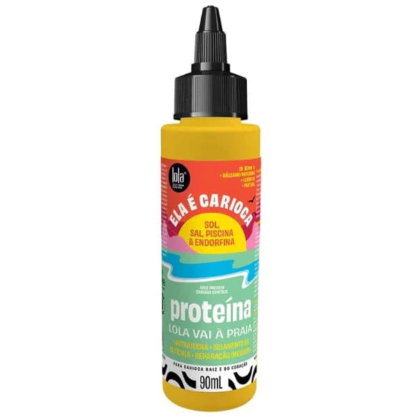 Proteína Capilar 3 Em 1 Ela É Carioca 90ml Lola From Rio