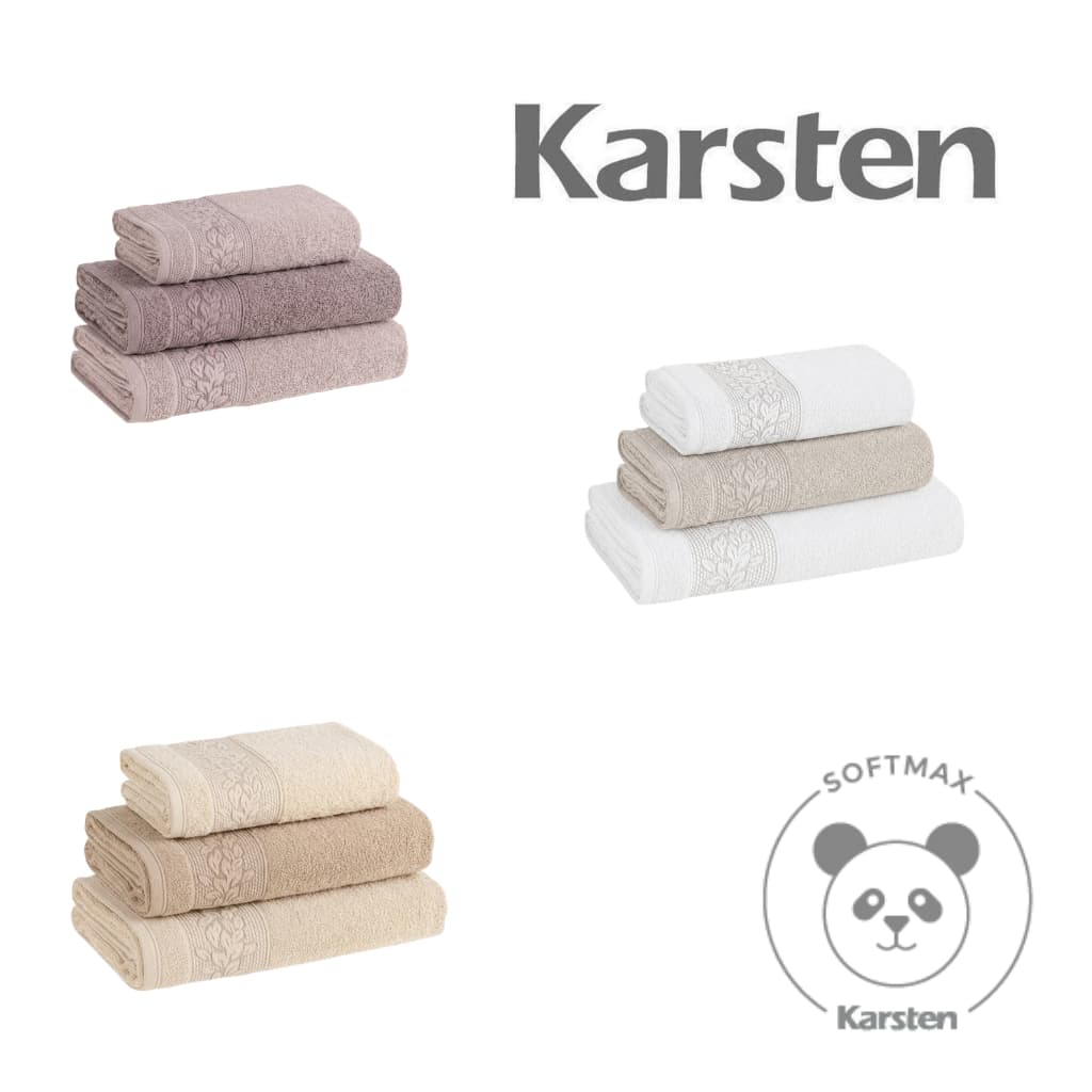 Jogo de Toalhas Premium Karsten Provence 3 peças