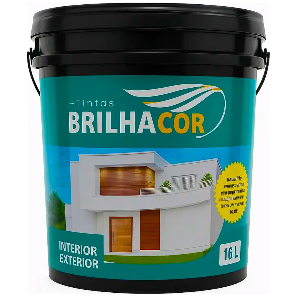 Tinta Para Pisos 16L Com Brilho Alta Resistência Garagens Calçadas Quadras