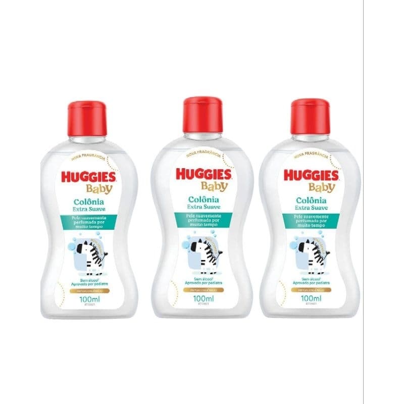 Huggies Colônia Extra Suave Hipoalergênica 100ml