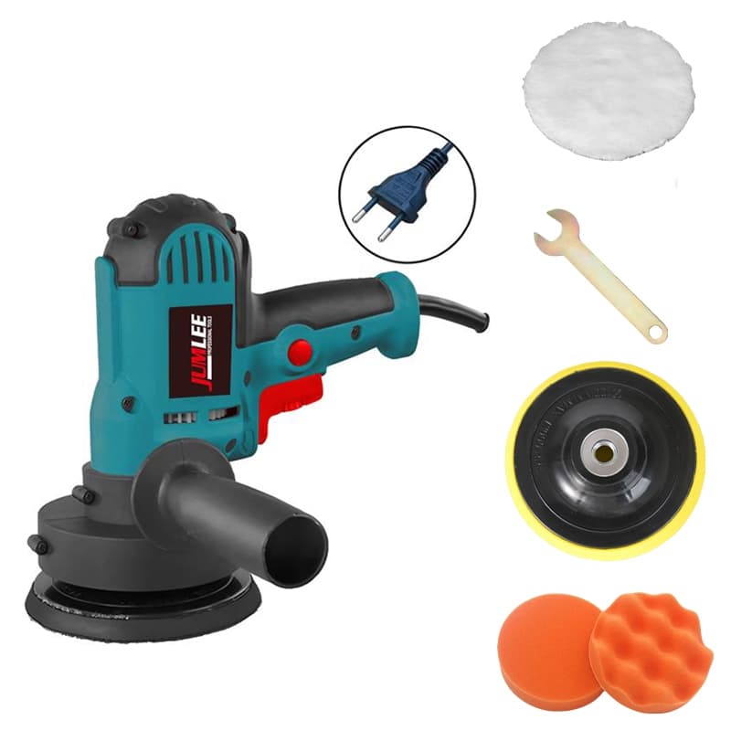 Politriz Automotiva Elétrica Profissional Máquina de Polimento Carro 110V 220V + Kit Acessórios