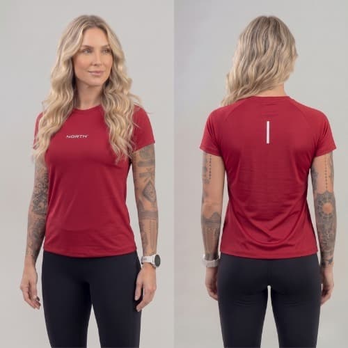 Camiseta DryFit Feminina Raglan Basico Academia Termica Treino Corrida Ciclismo North