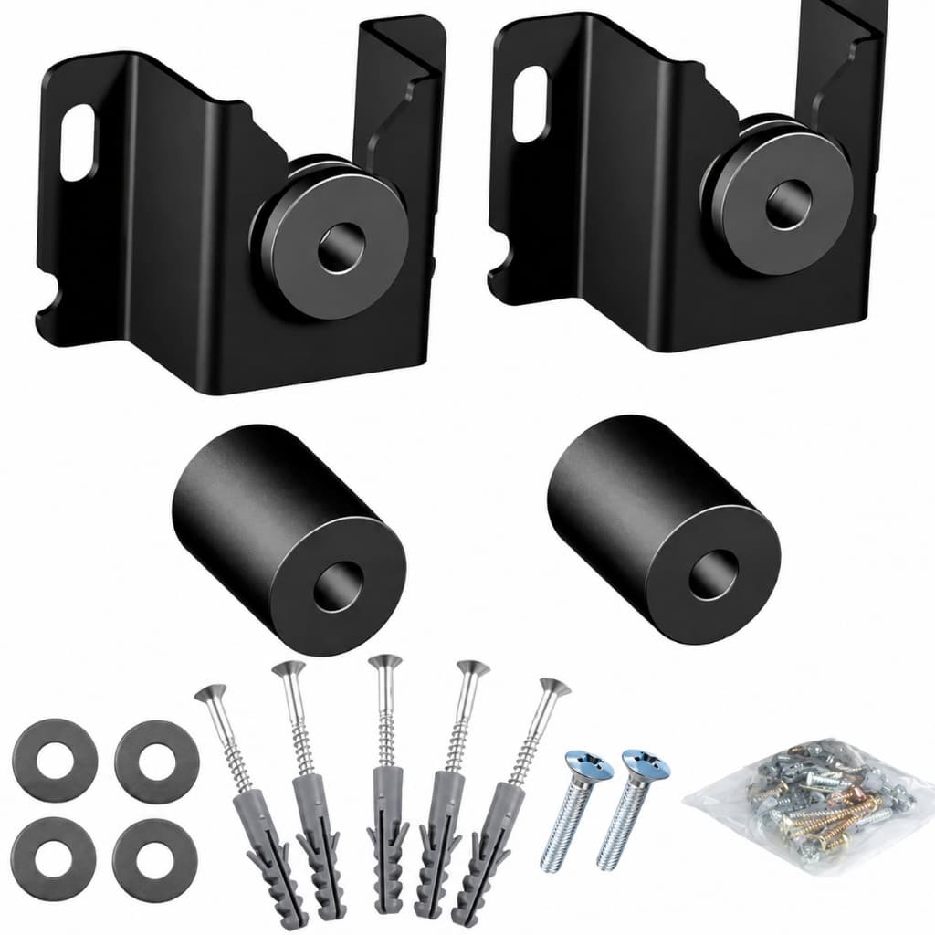 Kit Suporte Universal Fixo Para TV LED LCD Smart 4K Com Buchas Parafusos E Instalação Segura