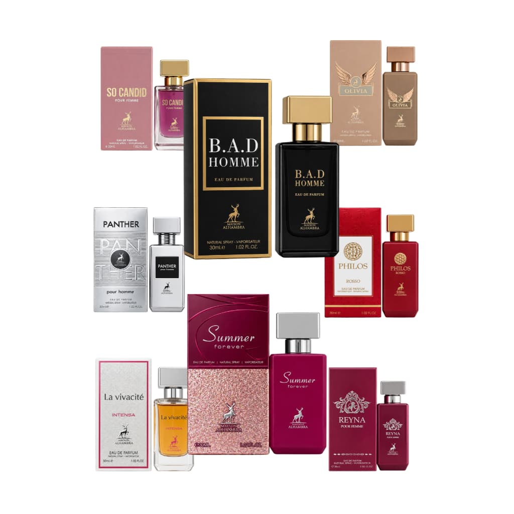 Perfume Miniatura Maison Alhambra 30ml | Perfume Feminino Perfume Masculino | Perfume a Base de Óleo