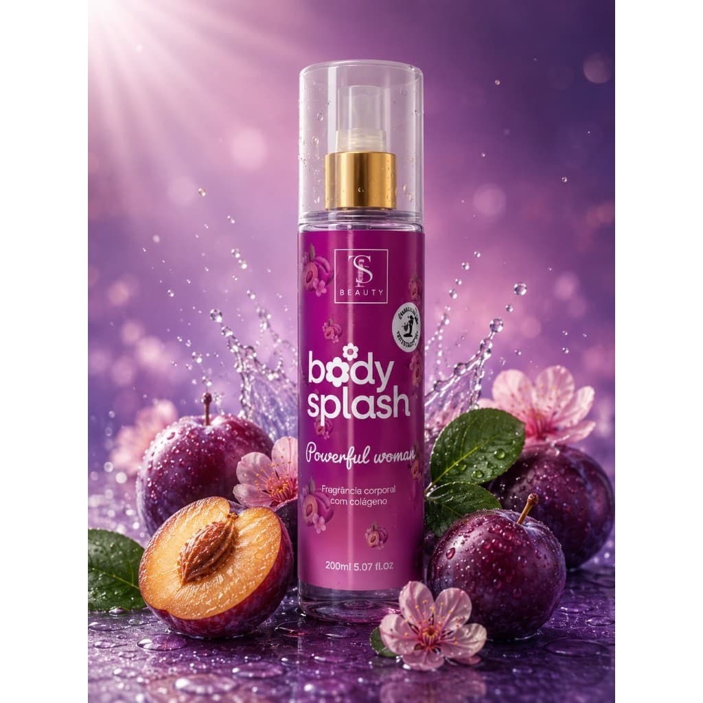 Body Splash Inspiração  Ameixa Negra 200ML | TS BEAUTY COSMÉTICOS