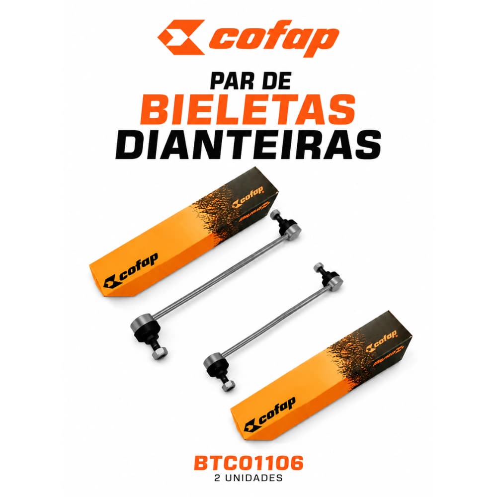 Bieleta Dianteira Cofap Gol G5 G6 Fox Voyage Saveiro Up Par