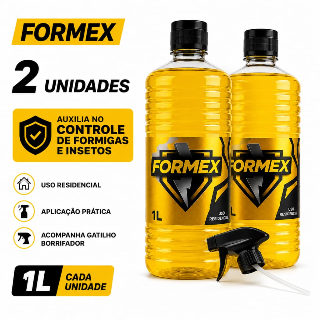 Formex 2L Uso Doméstico com Gatilho Spray Aplicador
