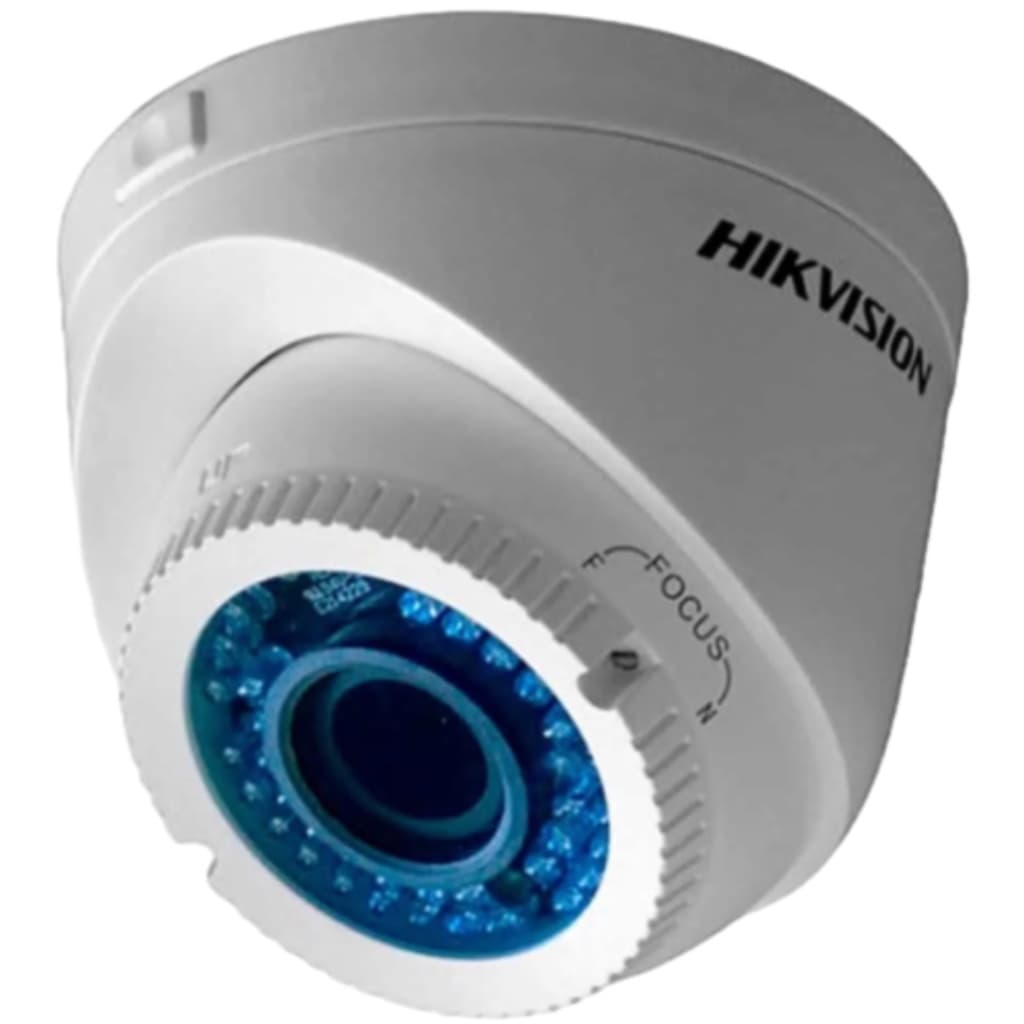 Cámara Análogica Domo HD720P Hikvision DS-2CE56C0T-VFIR3F
