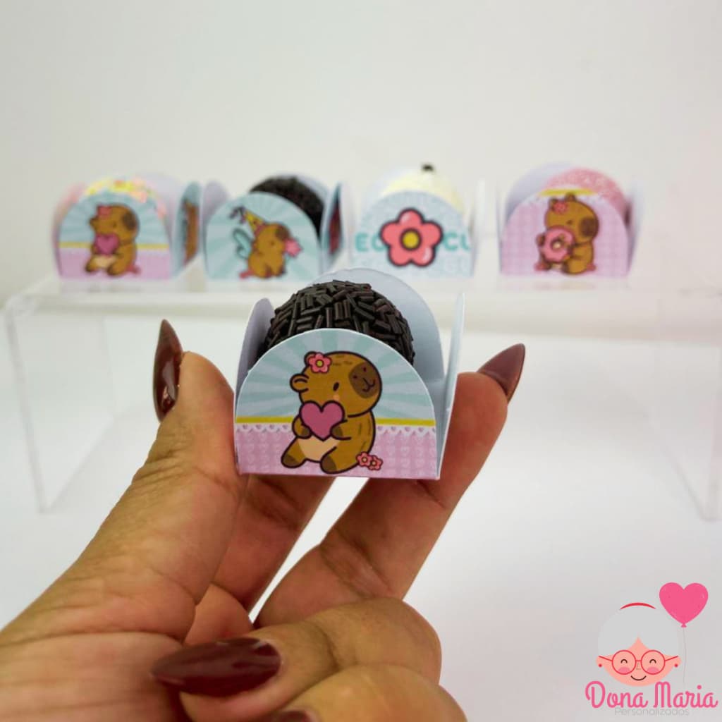 Forminha Capivara para Docinhos – Festa Infantil Aniversário