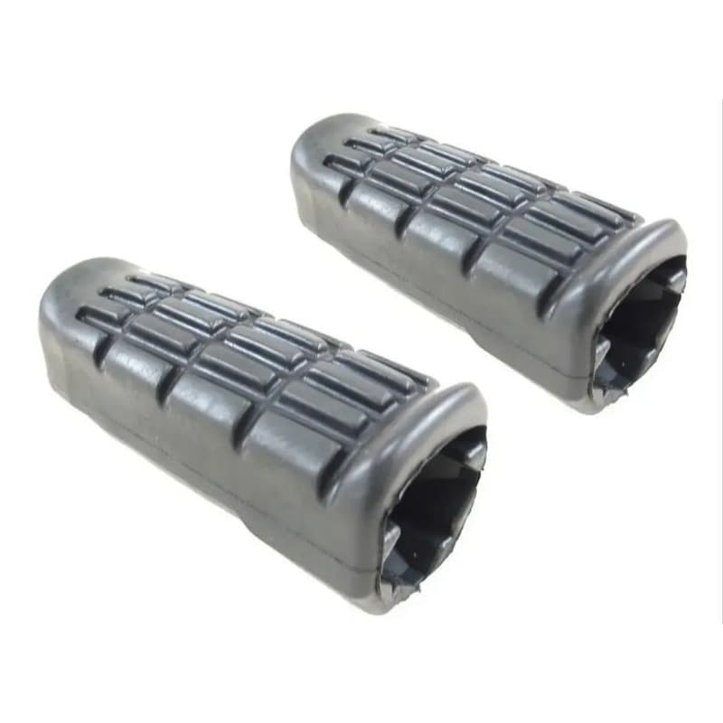 Par Borracha Pedaleira Moto Dianteira Ou Traseira Universal Twister CB300 E Similar