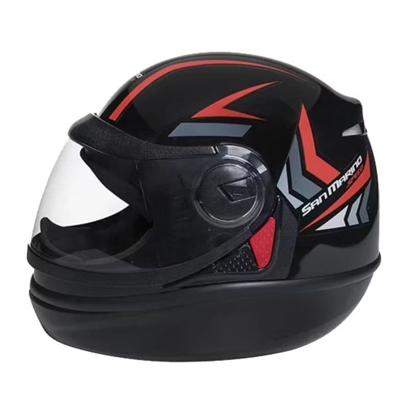 Capacete Moto Sam Marino Novo Speed One Automático