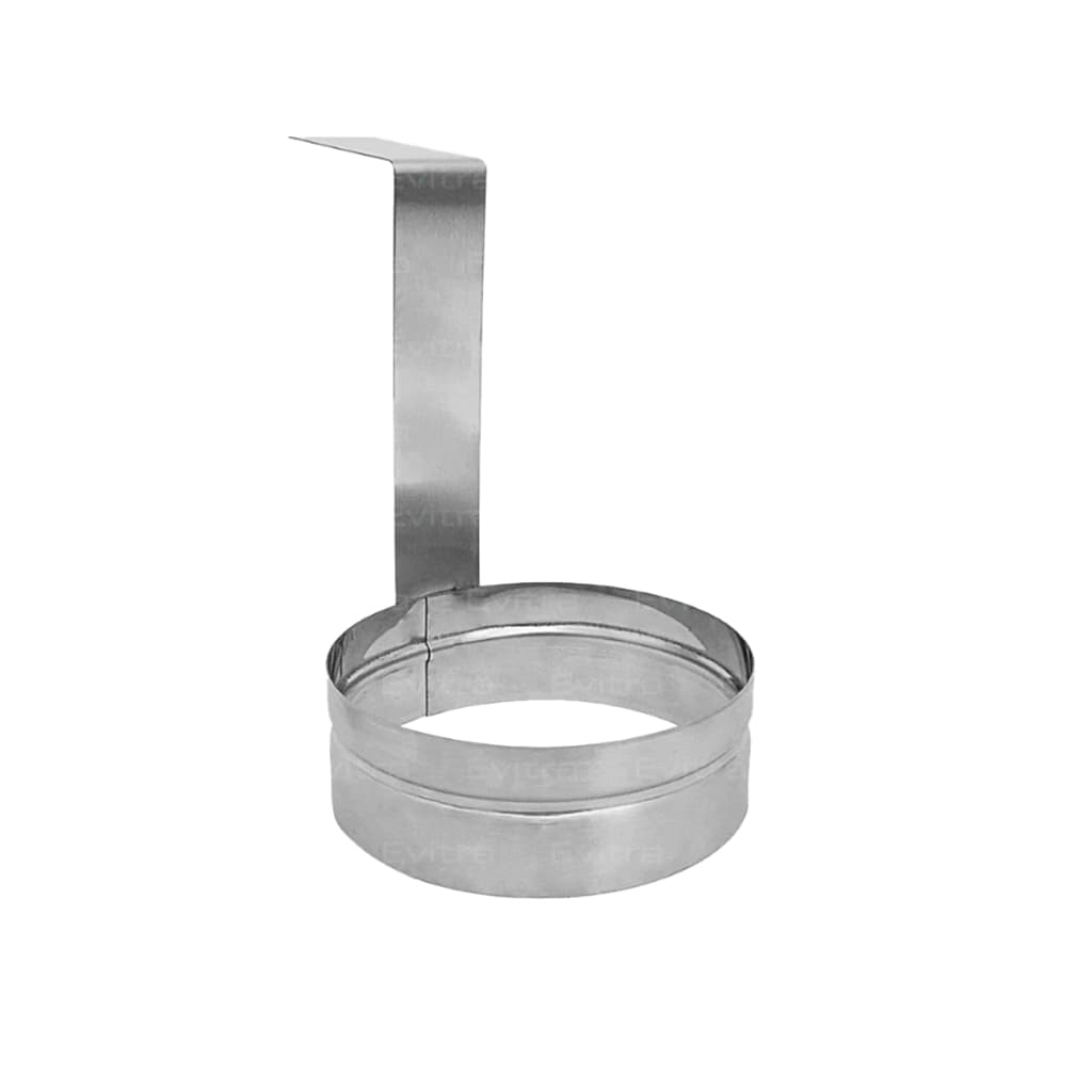 Aro Modelador Redondo de Aço Inoxidável para Ovos