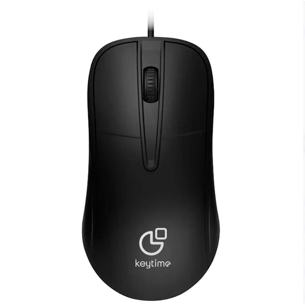 Mouse Essential Preto (Kyt00003) - Keytime