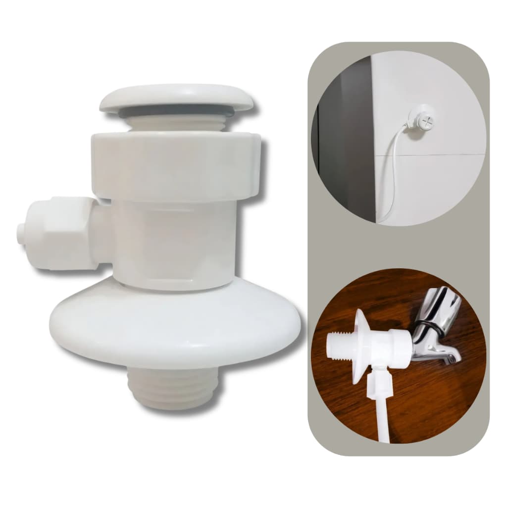 Niple Adaptador Conector IBBL Original FR600/Avanti/Atlantis - Mangueira 1/4" ou 3/8"