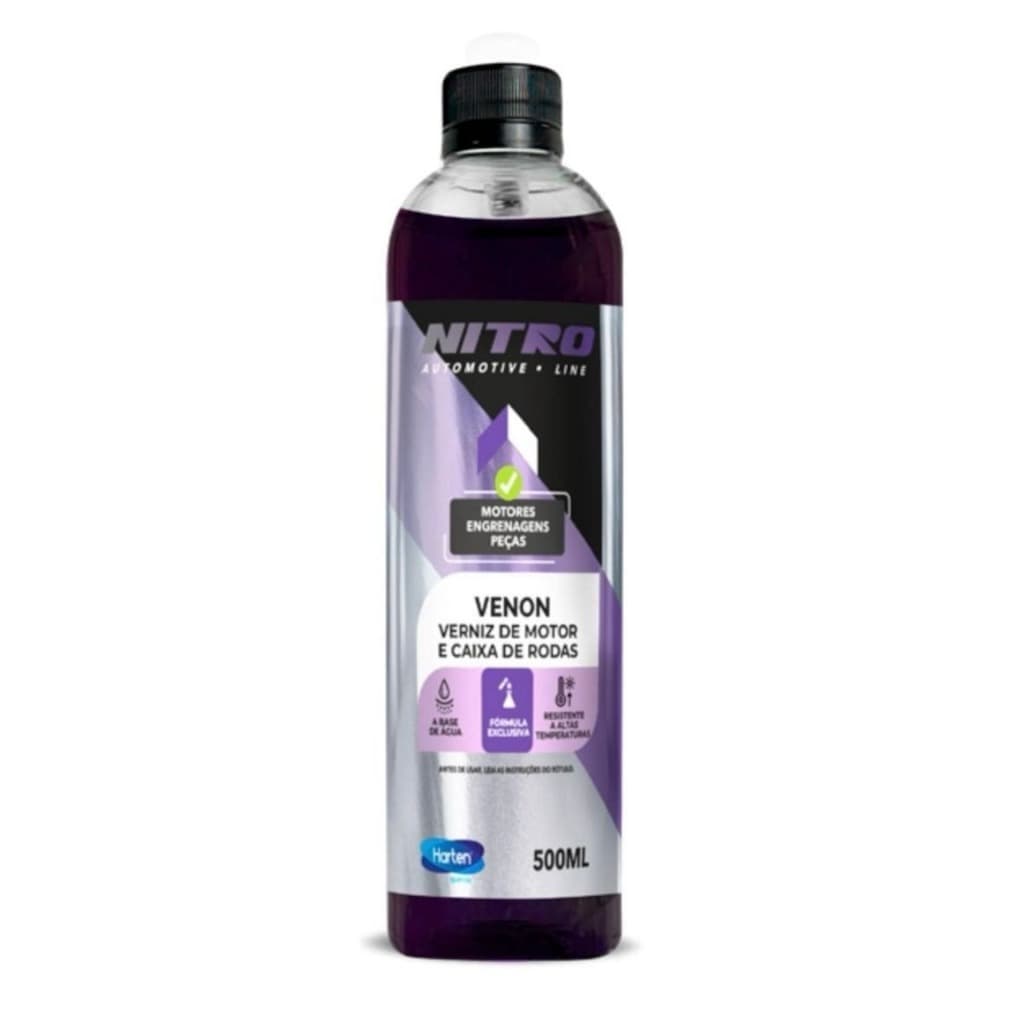 Nitro - Venon Verniz de Motor e Caixa de Rodas Anti Corrosão e Resistente alta temperatura