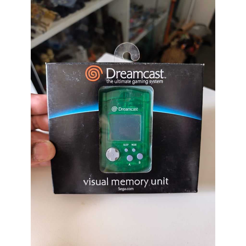 VMU original Dreamcast com caixa Sony