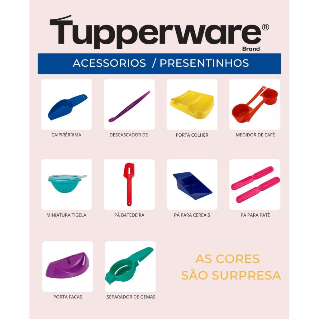 PRESENTINHOS TUPPERWARE ORIGINAL |  IDEIA DE PRESENTE LEIA A DESCRIÇÃO