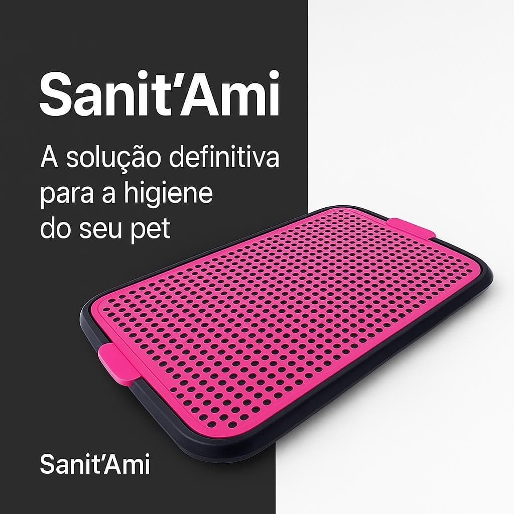 Sanitário Higienico para Cães Banheiro Plástico Lavável Conforto