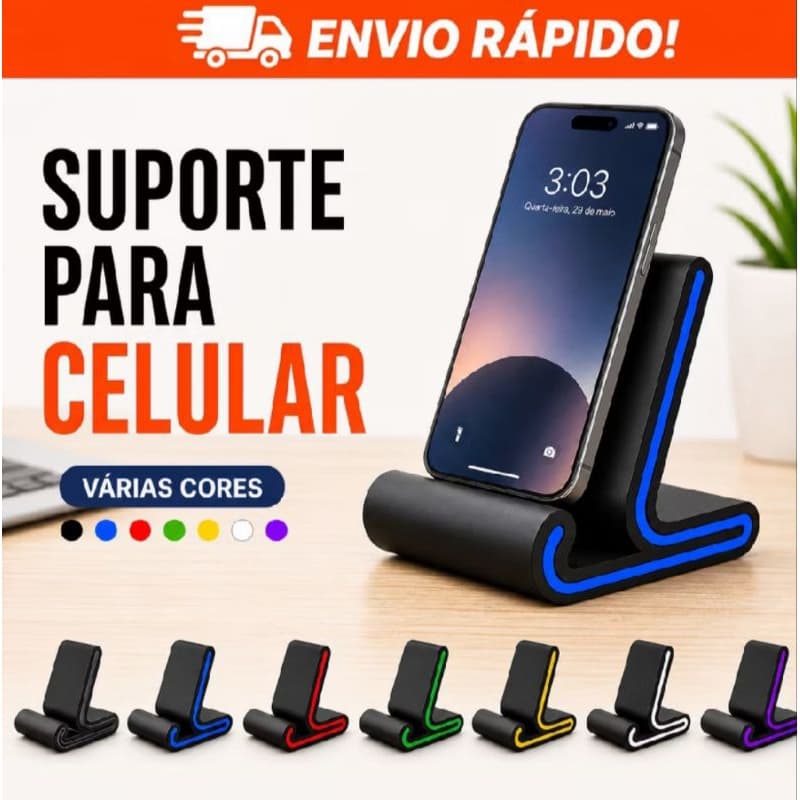 Suporte para Celular de Mesa Universal