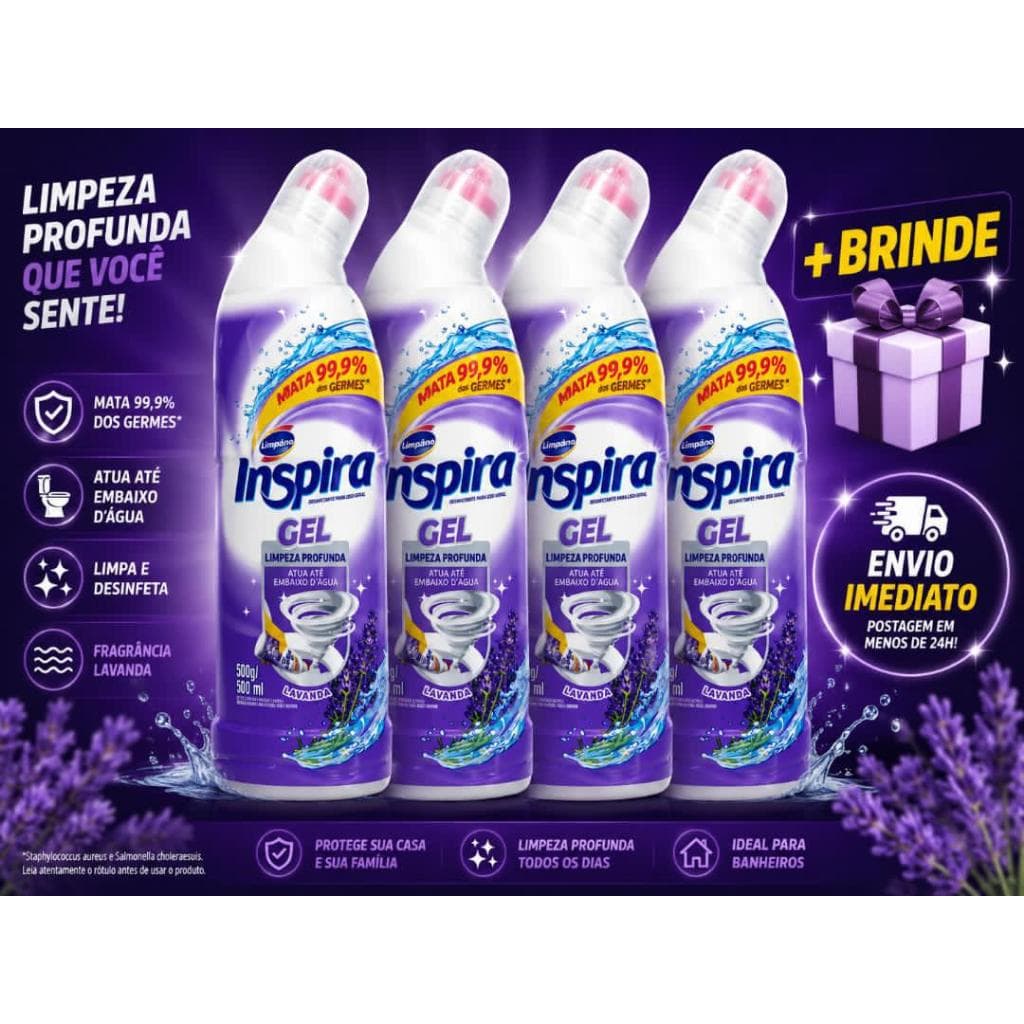 Inspira Gel Lavanda 500ml