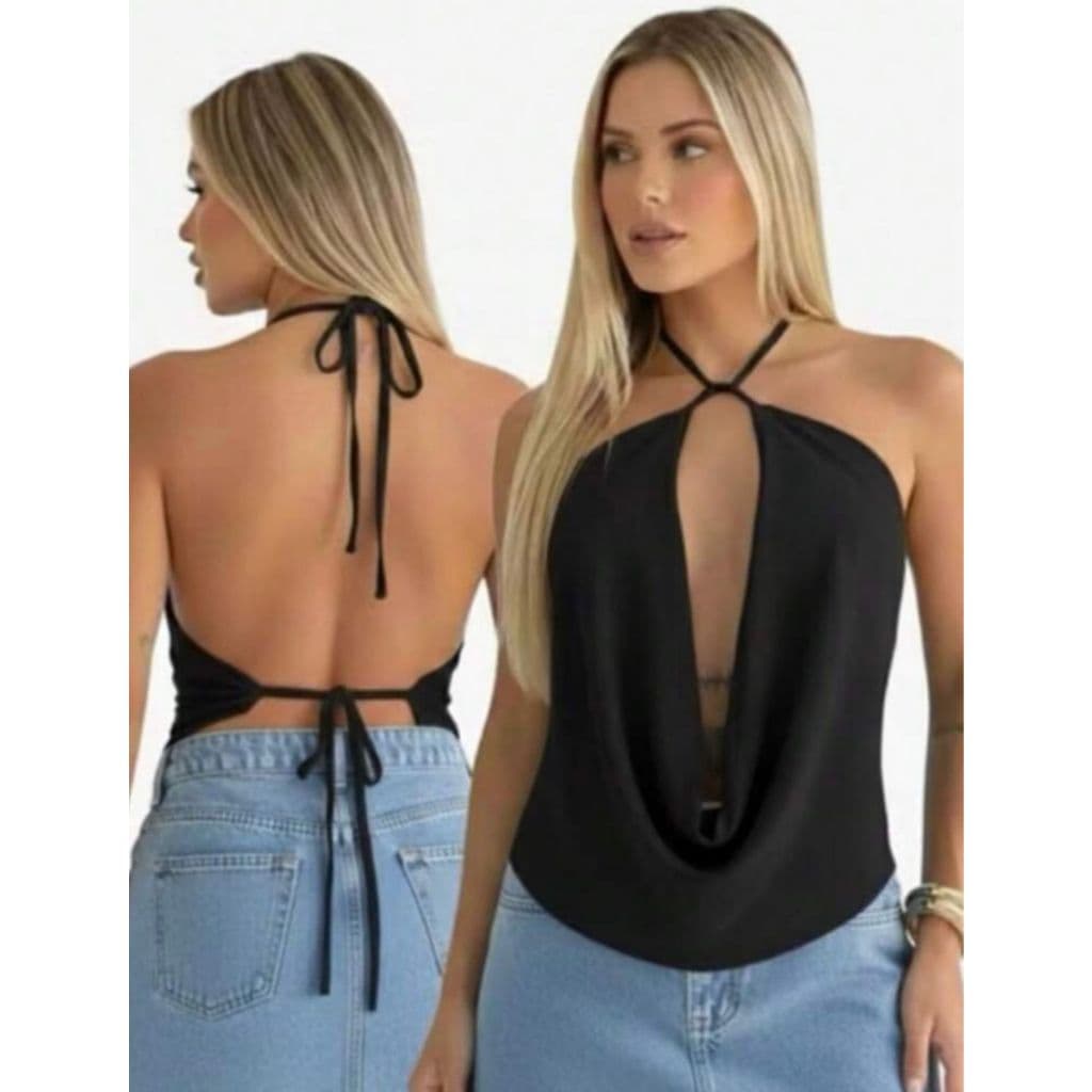 Top Cropped Frente Única Multiformas – Versátil, Moderno e Estiloso