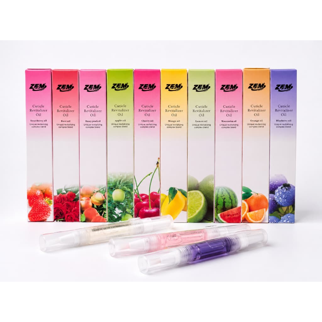 💖 Kit Caneta Óleo Hidratante para Cutículas – Revitalizante com Aroma de Frutas | Unhas Fortes e Hidratadas 💅🍓