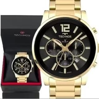 Relógio Technos Masculino Dourado Js25bcd/1d