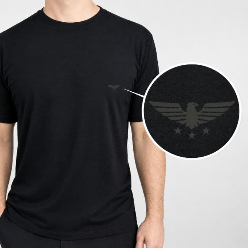 Camiseta Masculina Malha Peruana 40.1 Premium Algodão Com Elastano Toque Macio e Confortável