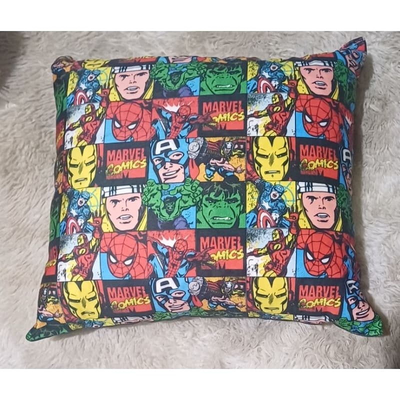Almofada Veludo Marvel Comics Vingadores Zona Criativa
