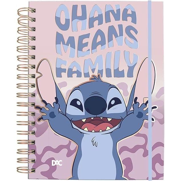 Caderno Universitário Smart Stitch - 80 Folhas - 10 Divisórias - DAC Original