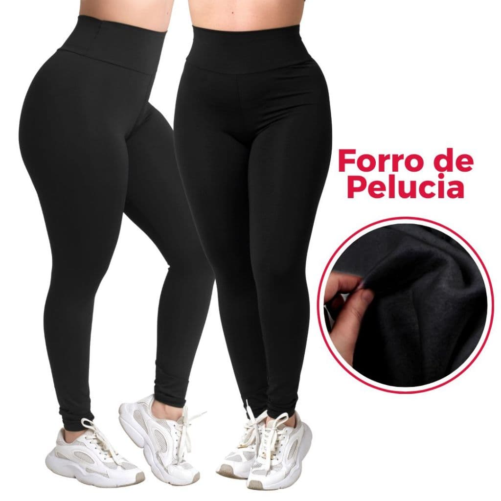 Calça Legging Leg Cintura Alta Feminina Flanelada Pelinho Pulucia Peluciada Academia Treino Fitness
