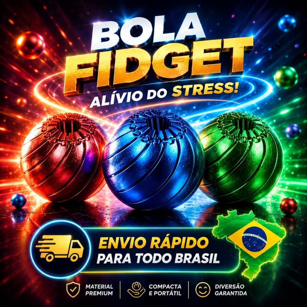 Bola Espiral Slime Fidget Toys | Anti Stress e Ansiedade | Bola Sensorial Relaxante | TDAH e Autismo