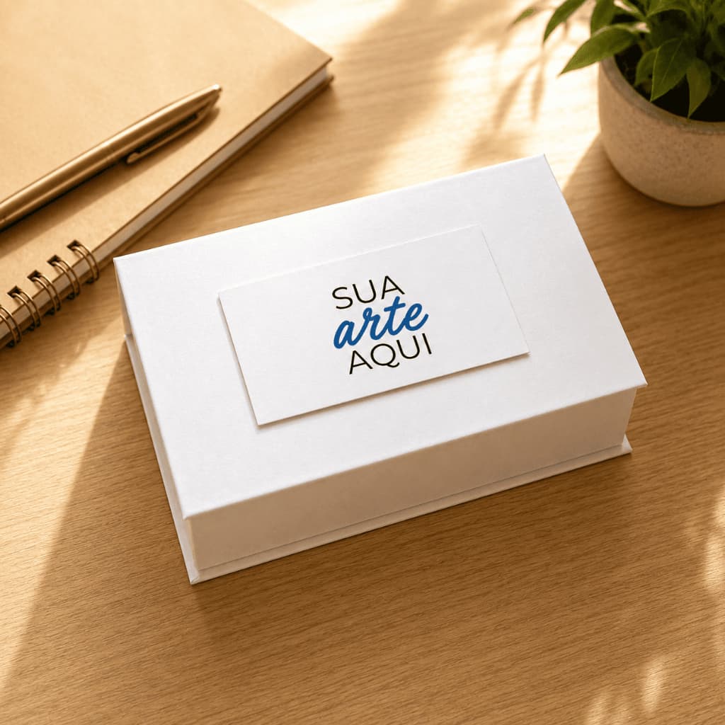 Kit 5 Caixas Cartonada Personalizada 25x15x8cm P/ Loja Ou Presente