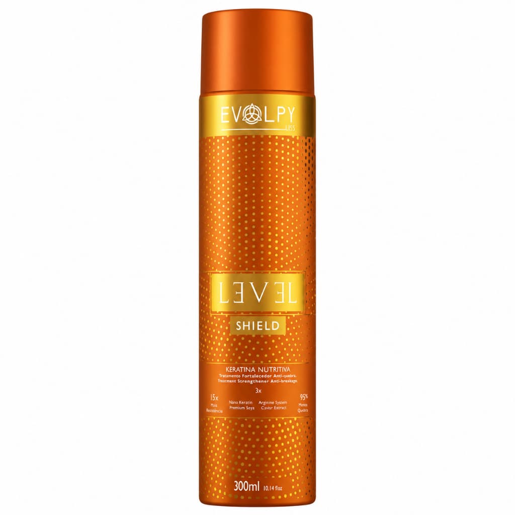 KERATINA NUTRITIVA HIDROLISADA LEVEL 300ML  - EVOLPY LISS