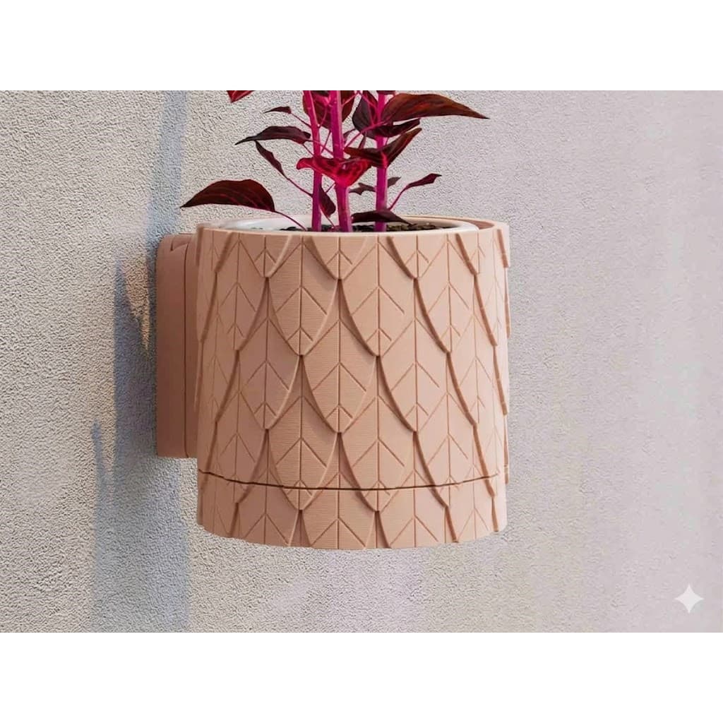 Vaso De Parede Cesto Decorativo Cachepot Plantas Suculentas Minimalista Casa Cozinha Sala