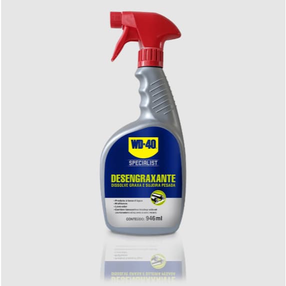 Desengraxante WD-40 Specialist - Tensoativo Biodegradável e Anti Corrosão - Não inflamável 946ml