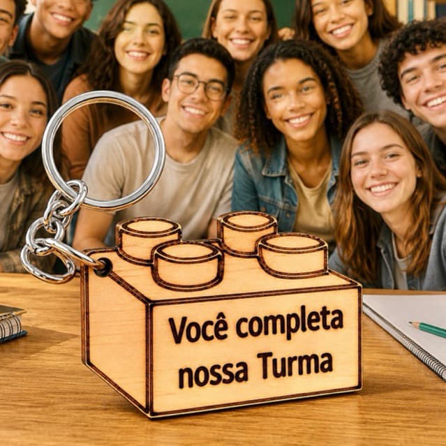 KIT Chaveiro Quebra Cabeça LEGO  MDF já vão todos montados, festa, lembrancinhas