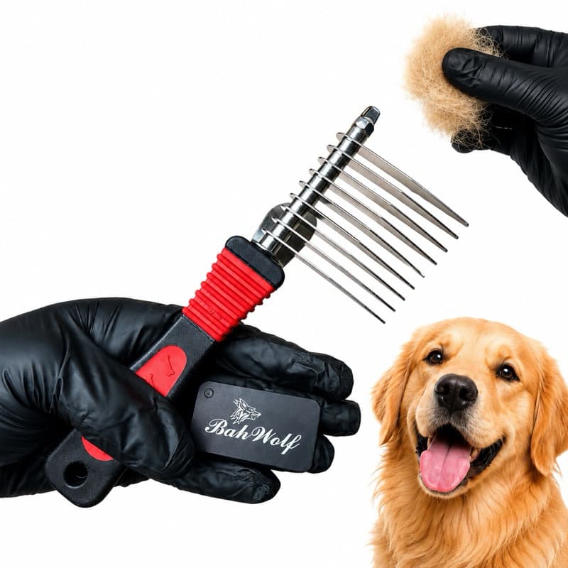 Desembolado pet Bahwolf profissional tira nós cachorro gatos poodle shtzu lhasa york