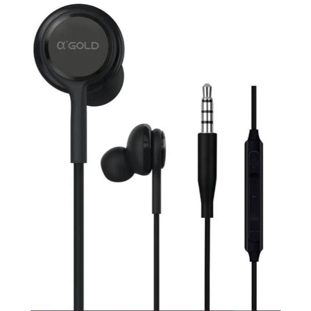 Fone De Ouvido Auxiliar P3 Earphones Microfone Botões A'gold Fn-s8a