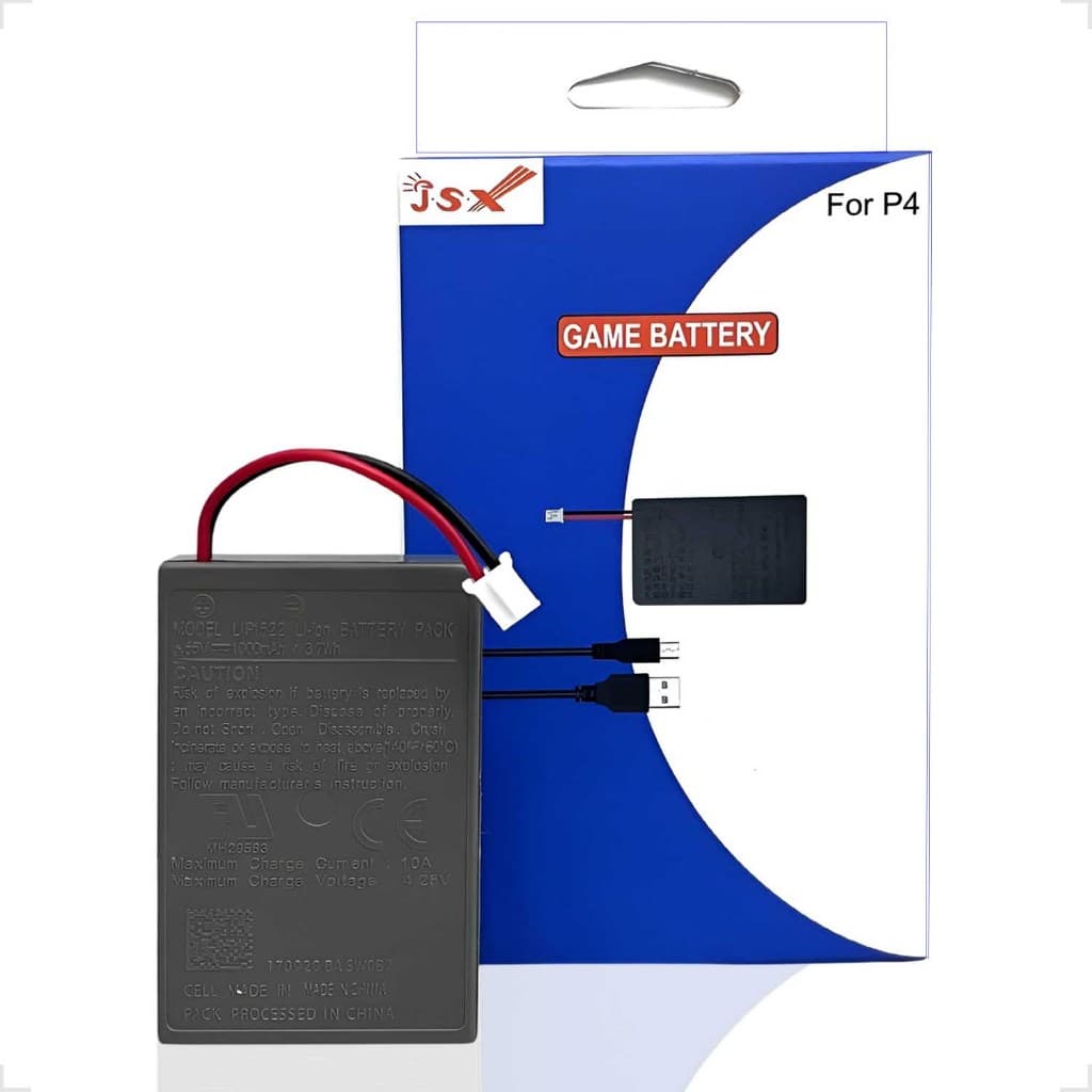 Fontes de Energia Para Controle PS4 FAT + Cabo Carregador USB LIP-1522 Conector Grande 4.5mm |Maior Autonomia