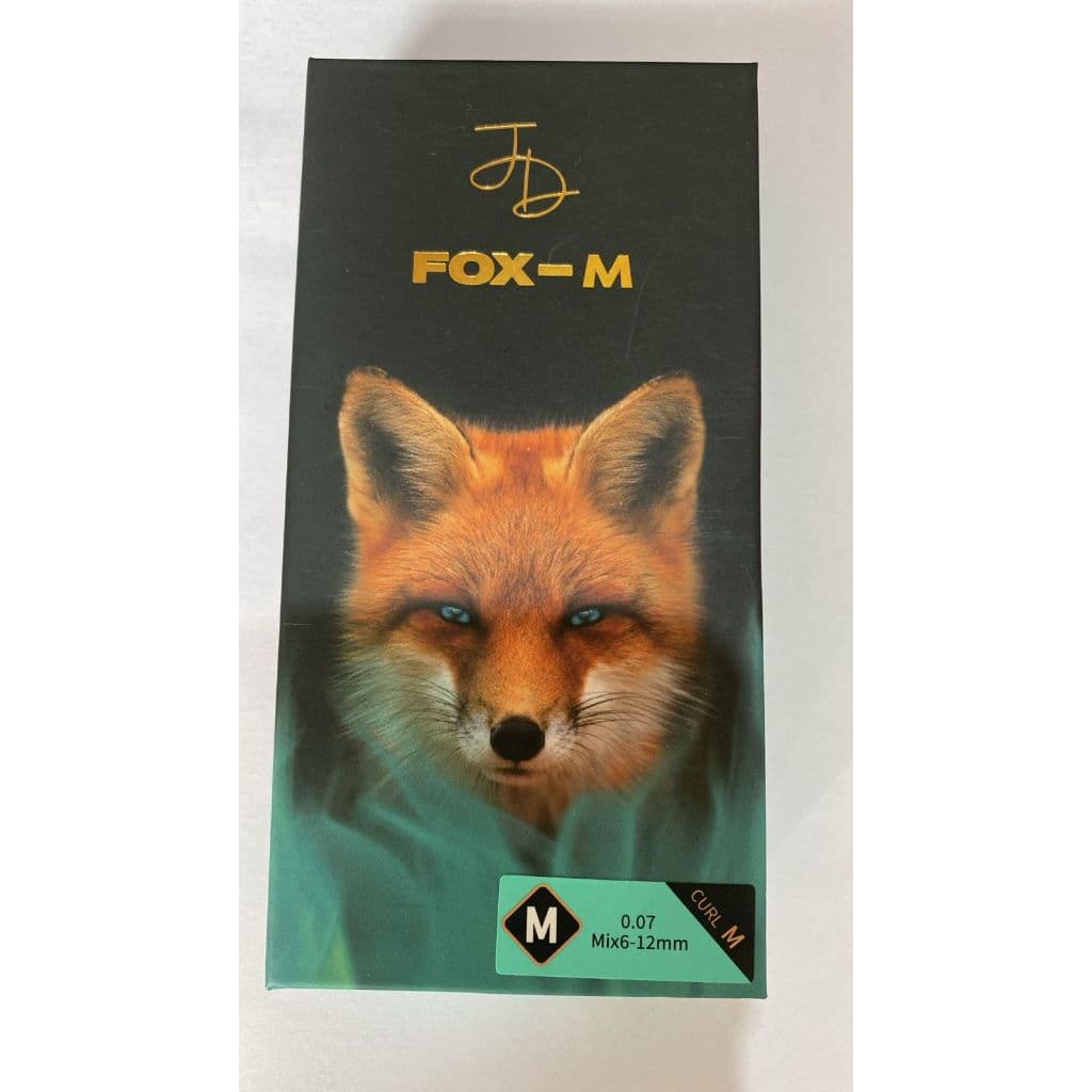 Cílios Tecno Fox Curvatura M 0.07 Mix 6 - 12mm