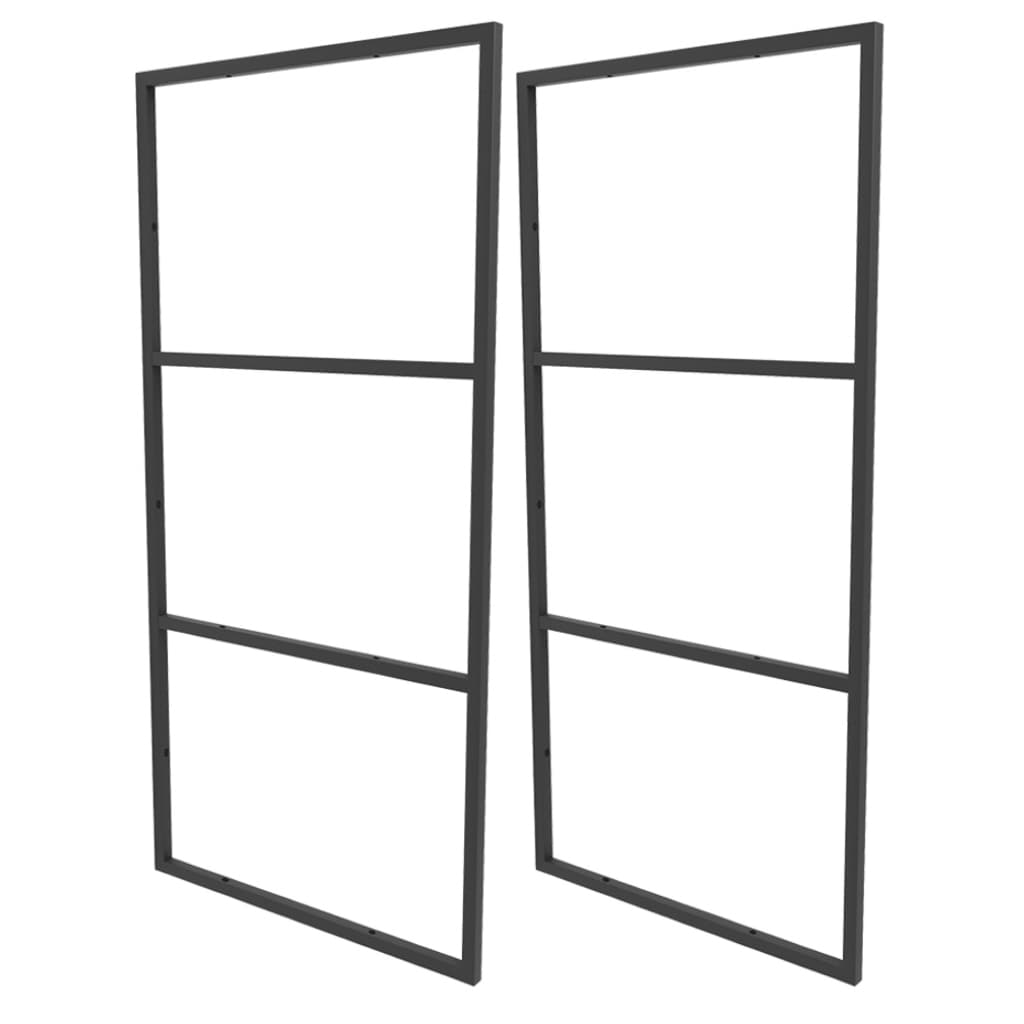 Estilo Industrial Metalon Triplo Teto/Parede Preto - Prateleira 40cm