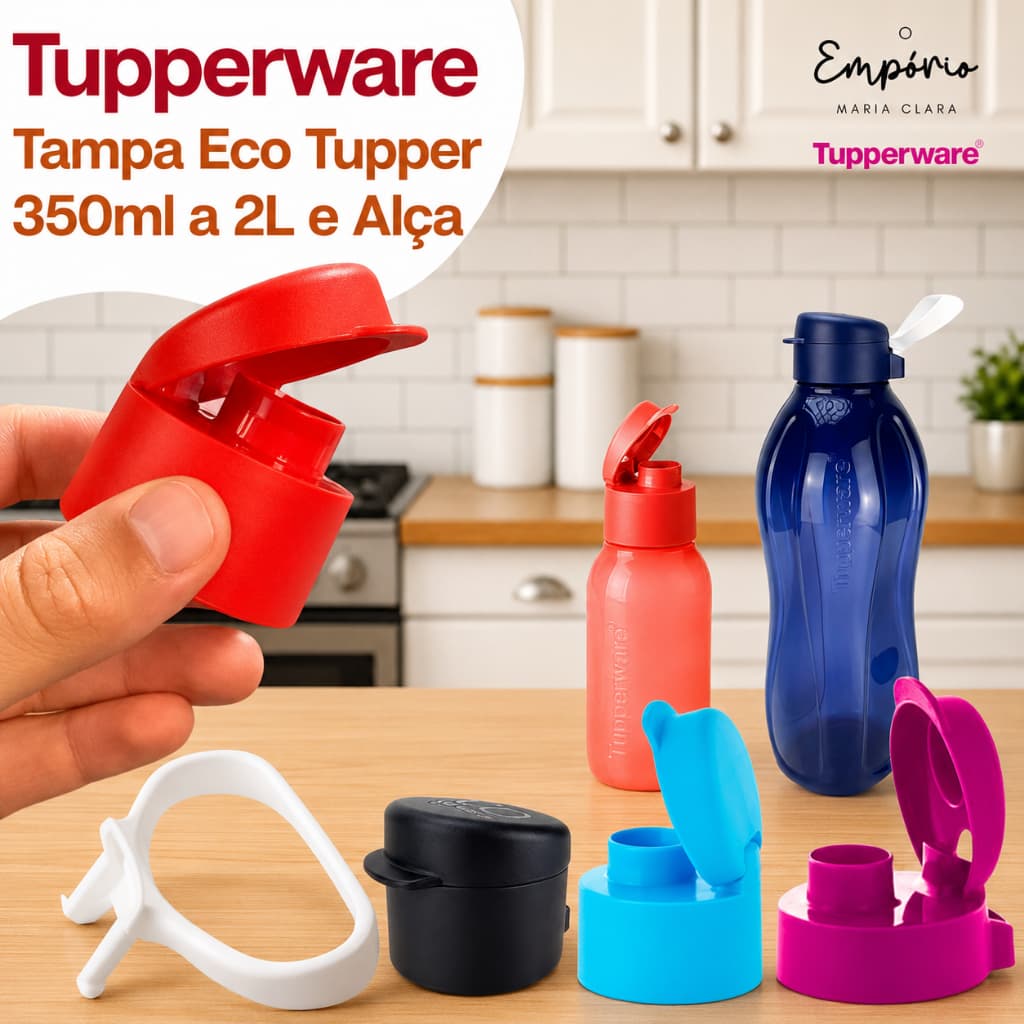 Tupperware Tampas Eco Tupper (310ml • 500ml • 700ml • 1,5l • 2l)