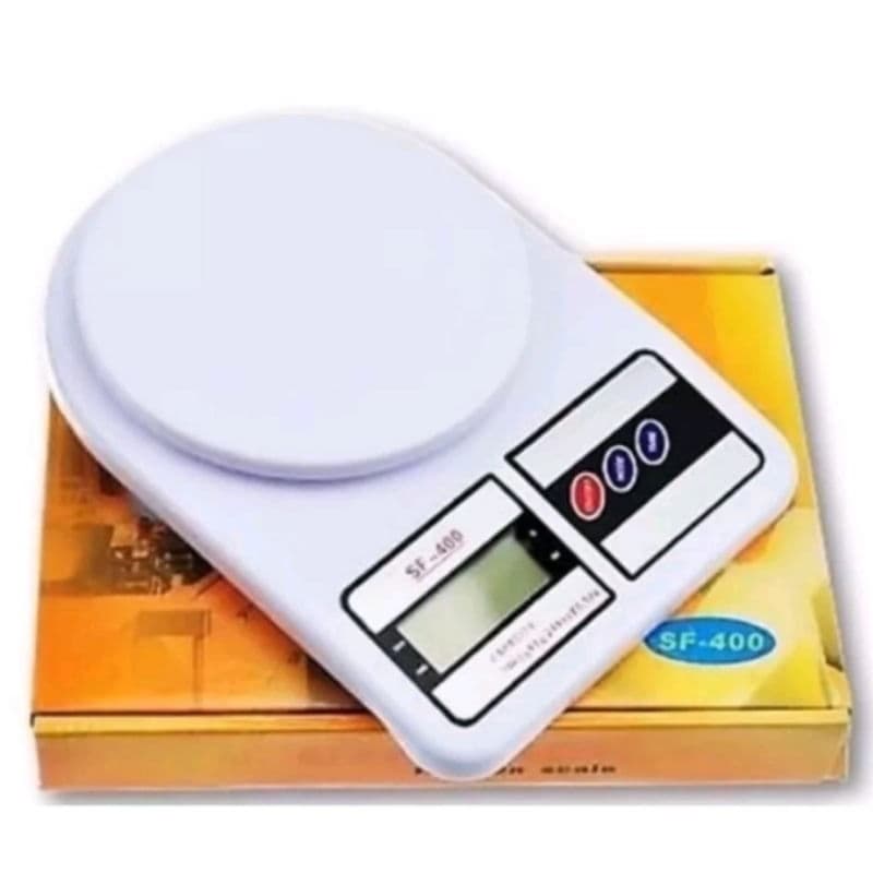 Balança Digital de Cozinha que é capaz de pesar 1g até 10kg +Pilhas Inclusas