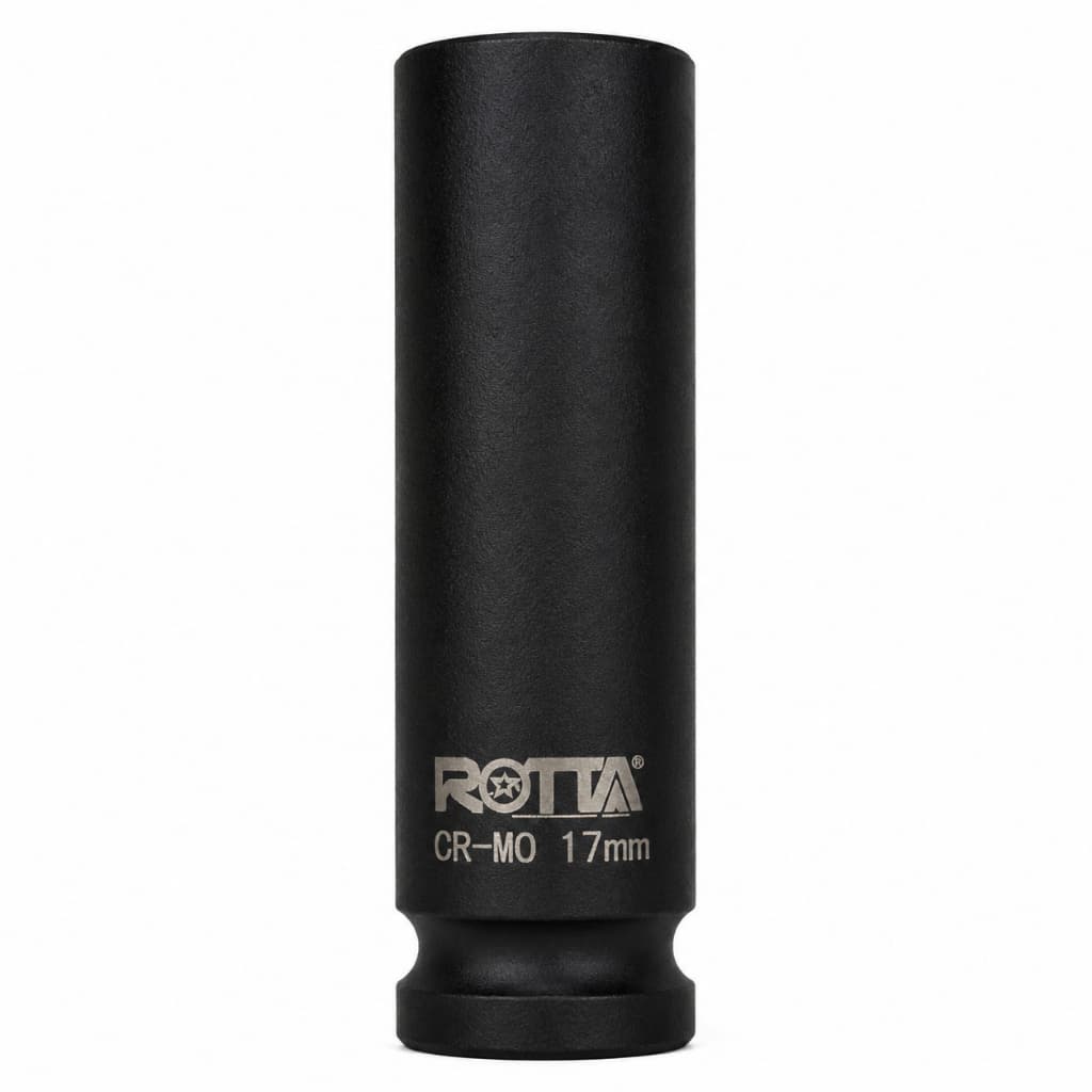Soquete De Impacto Sextavado Longo 1/2 Pol X 17 Mm