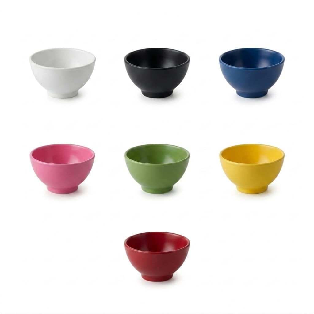 Conjunto Cumbuca Bowl Pequeno Plástico 400ml