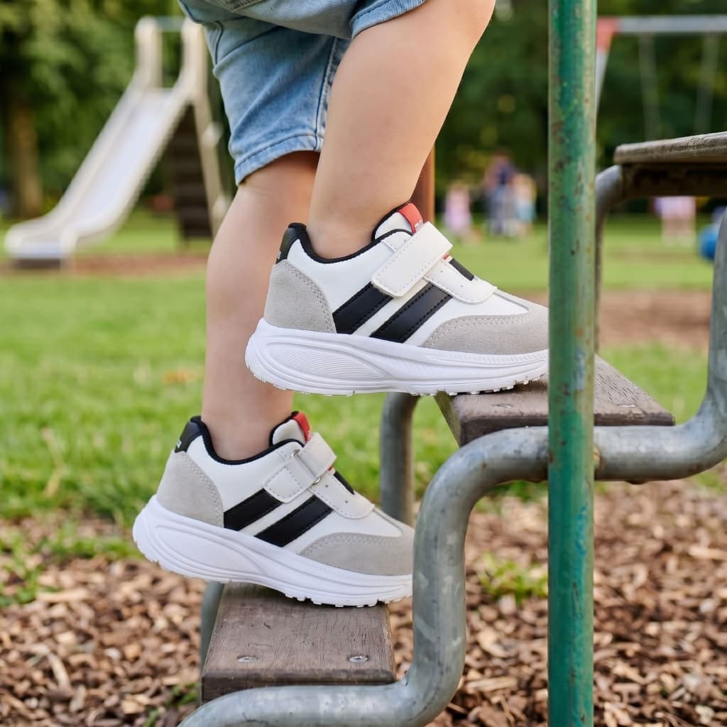 Tênis Infantil de Velcro Masculino Confortável Perfeito para o Dia a Dia
