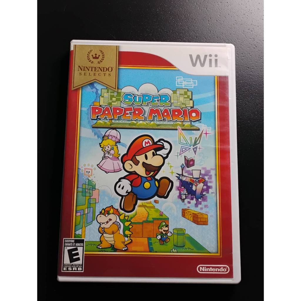 Jogo Super Paper Mario (Americano EUA) em Mídia Física para Nintendo Wii e Wii U