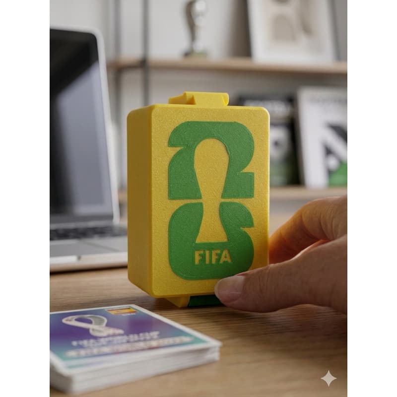 Porta Figurinha Copa do Mundo 2026 | Infantil | Caixa porta figurinha álbum copa do mundo